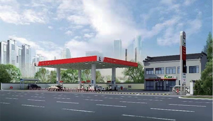 北京月湖桥加油站新建工程